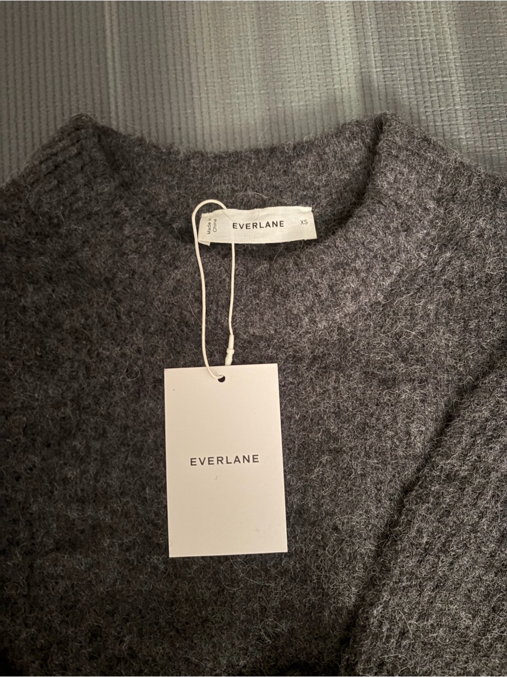 Everlane - the cocoon crew in alpalca